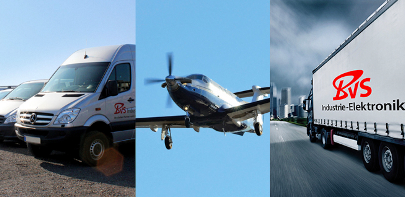 Versandoptionen und Verpackung - BVS Industrie-Elektronik