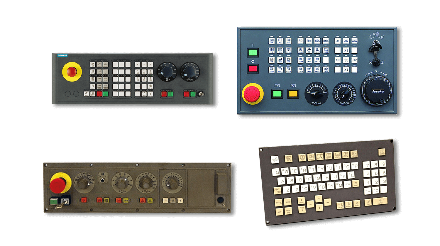 CNC-Maschinensteuertafeln