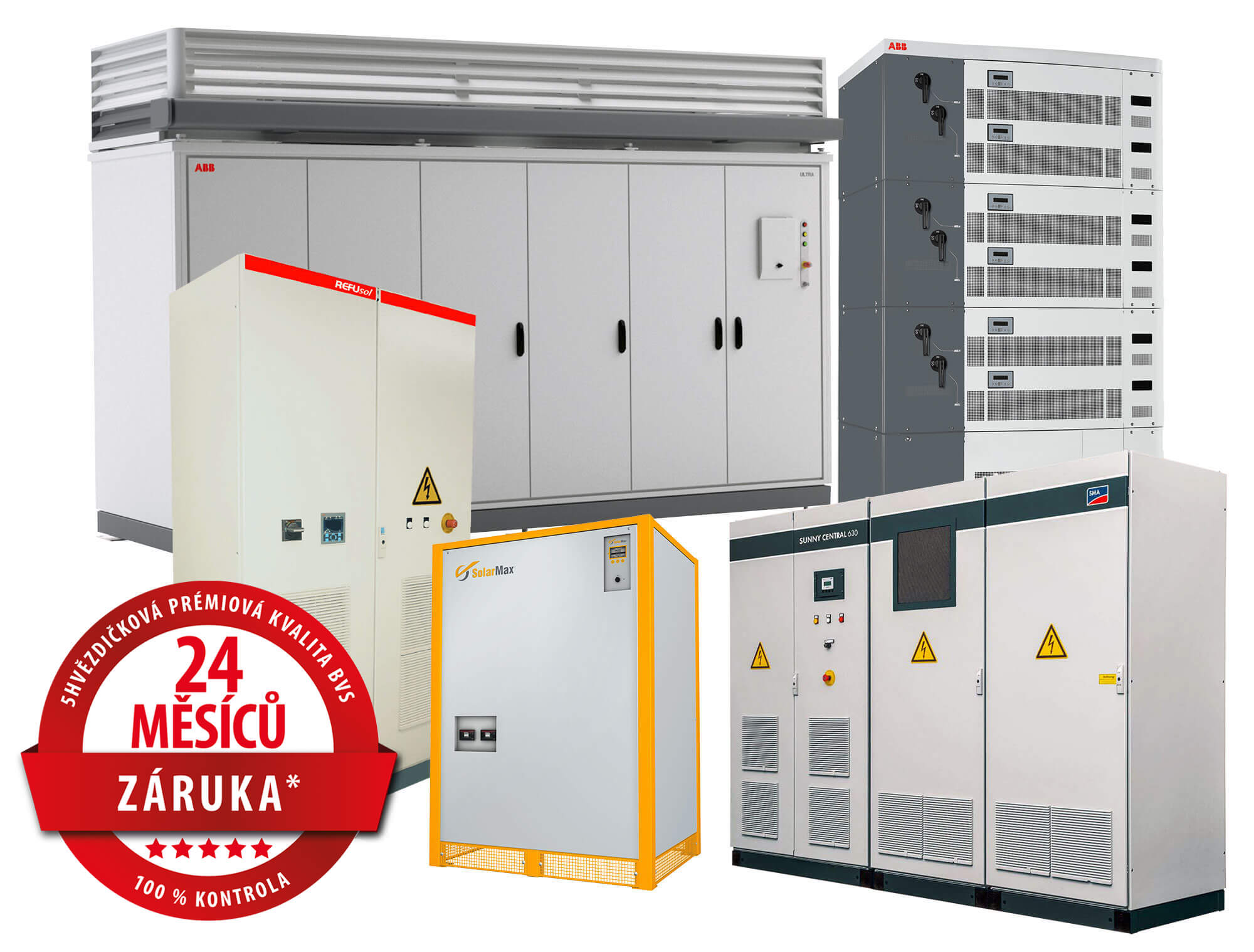 Fotovoltaické centrální střídače