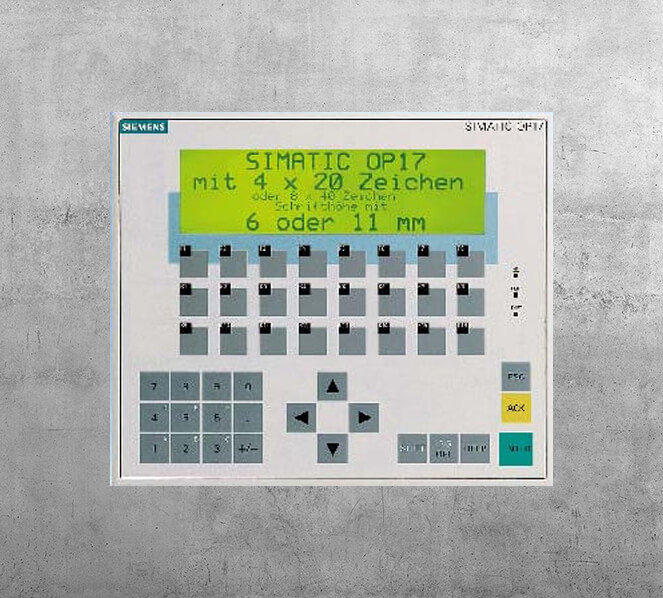 Siemens OP17 original - BVS Industrie-Elektronik