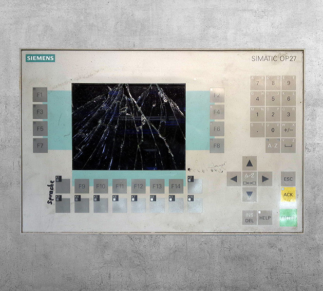 Original Siemens OP25/27 defekt - BVS Industrie-Elektronik
