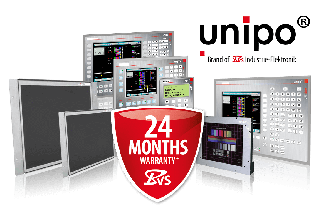 Replacement monitors for CNC systems - unipo - BVS Industrie-Elektronik