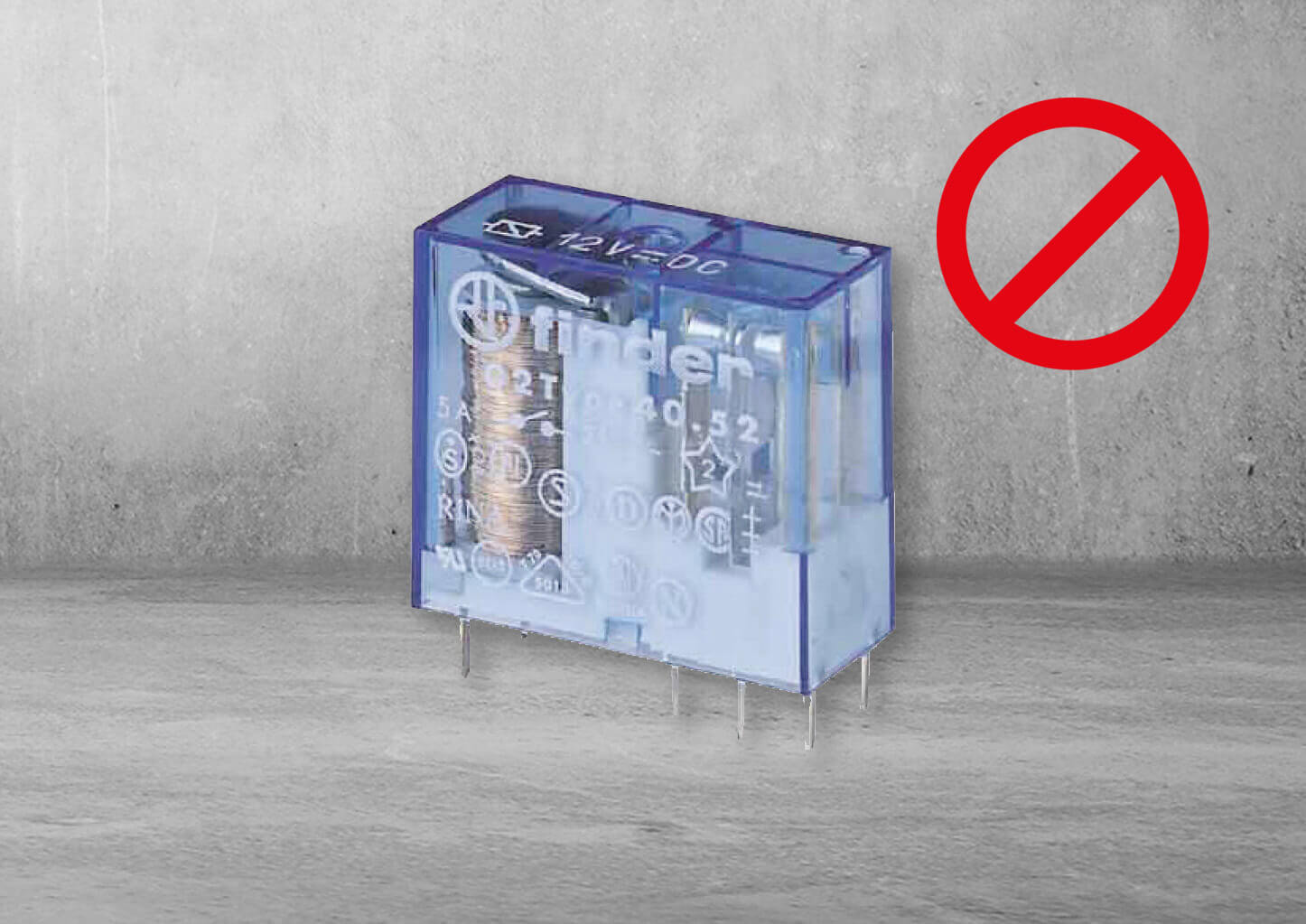 unzulässiges Relais - BVS Industrie-Elektronik