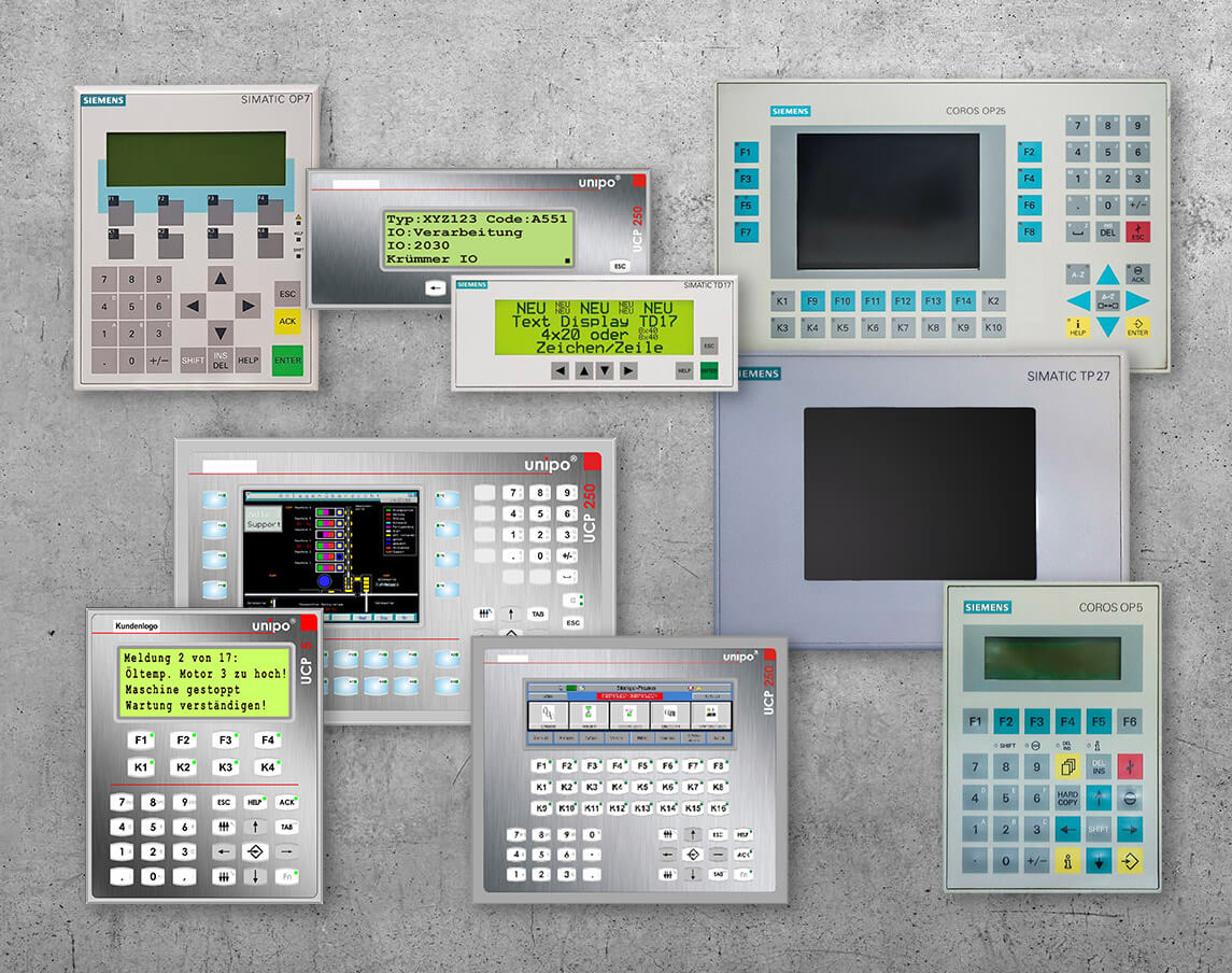 Bildercollage HMI Loesungen unipo