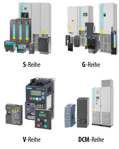 SINAMICS-Baureihen - BVS Industrie-Elektronik GmbH
