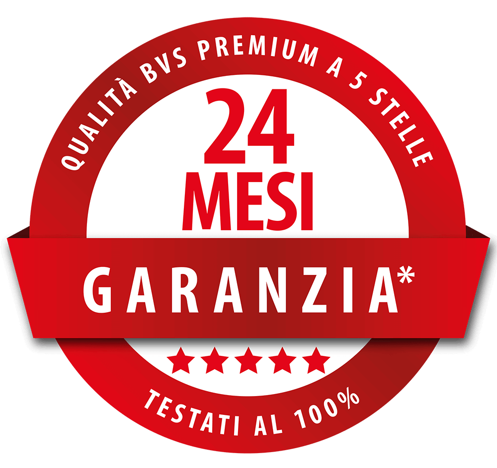 24 mesi di garanzia